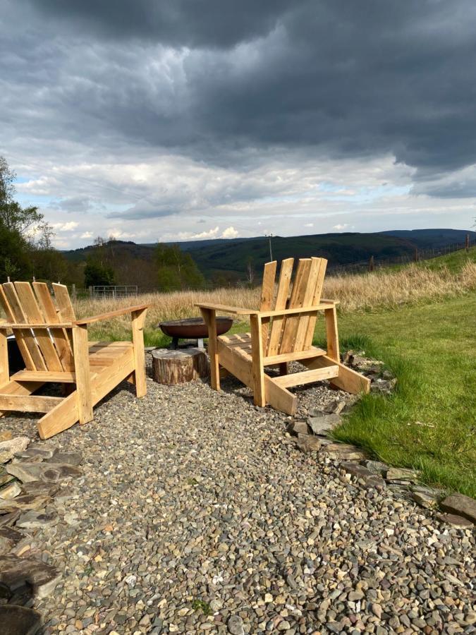 Belan Bluebell Woods Shepherds Hut Alojamento de Turismo Selvagem Llanidloes